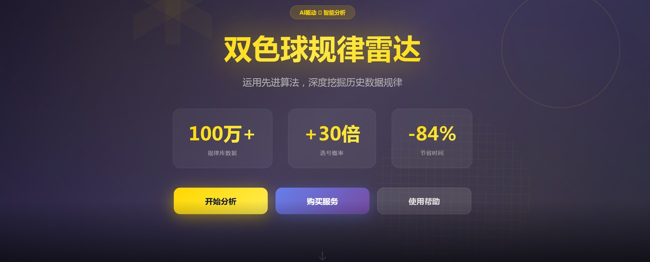 双色球规律雷达